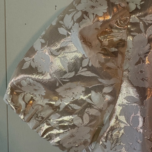 J. Crew Rose Gold Floral Blouse & Skirt Set - Picture 5 of 15